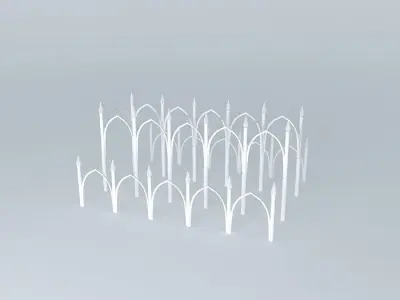 Burning Man Cathedral Free 3D model