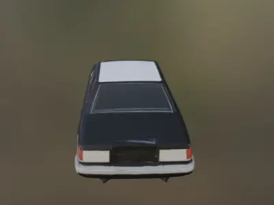 black car 3D model