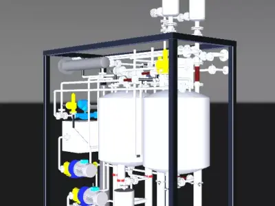 EQUIPMENT PACKAGE 3D model