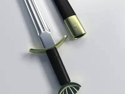 Viking Sword 3D model