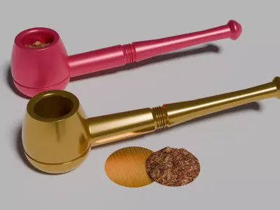 Smoking Pipe 3D model purchase