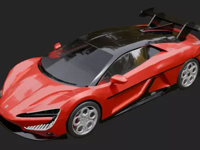 BYD U9 Yang Wang 3D model