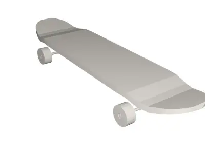 Skateboard 3D model purchase