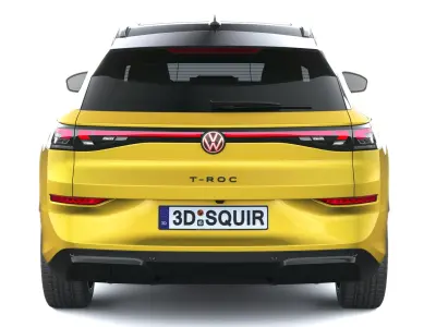 Volkswagen T-Roc R-line 2026 3D model buy