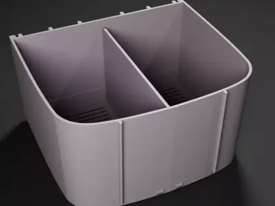 Fluval Media Basket 3D Printable Canister Filter Replacement STL 3D print model