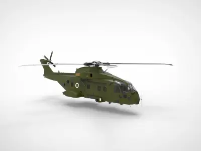 AW101 EH101 Merlin 3D model