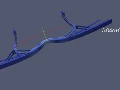 Curved Truck Underrun Free 3D model
