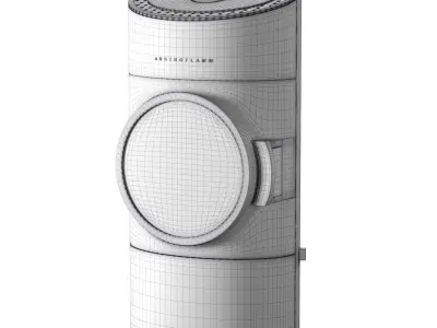 Clou compact 3D model