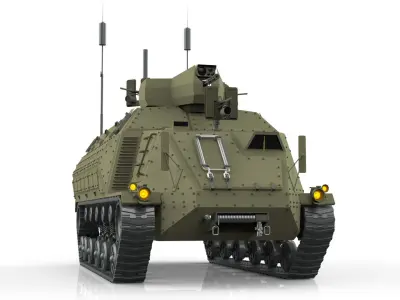 Concept Military Tank 3D model