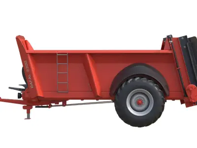 Spreader Sodimac Rafal 3300 Low-poly 3D model