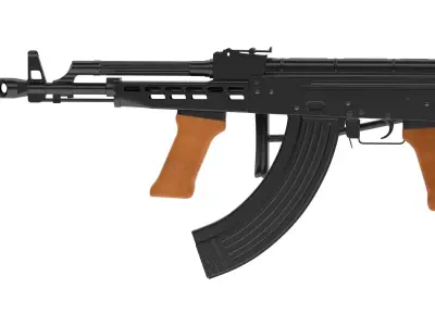 AMD-65 Assault Rifle 3D model purchase