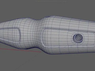 3D Screwdriver plastic 3D model