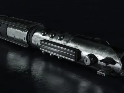 Starkillers lightsaber 3D model