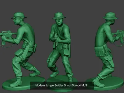 Modern Jungle Soldiers MJS1 Pack 3