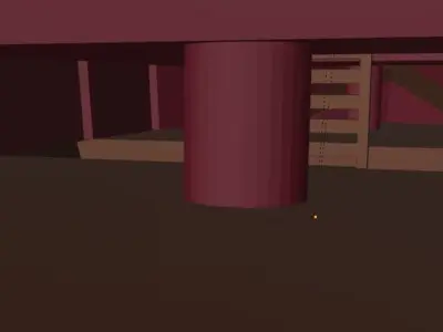 Hulk Ship Low-poly 3D model