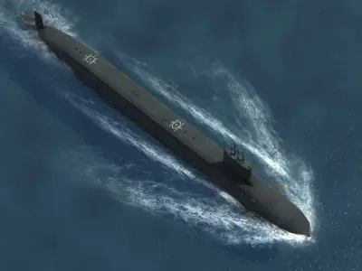 Seawolf Attack Submarine 3D model