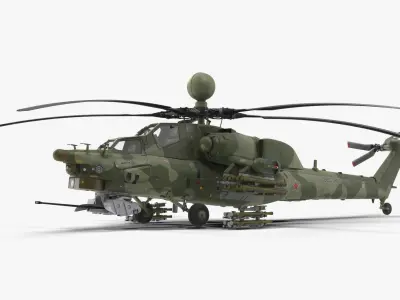 Mi-28N Collection 3D Model Pack