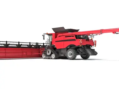 Combine Harvester 2020 3D model buy