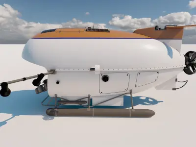 Mir-1 Submarine 3D model