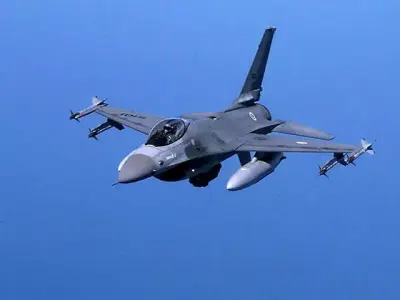 General Dynamics F-16 Fighting Falcon 3D model 2
