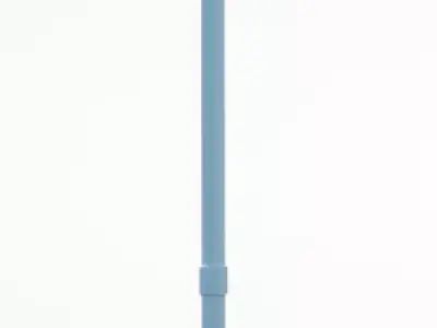 spear halberd club Long-range close-range weapons Free low-poly 3D model