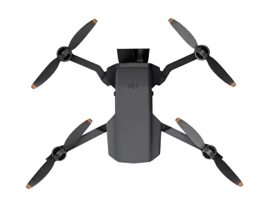 DJI MINI 4K DRONE Low-poly 3D model
