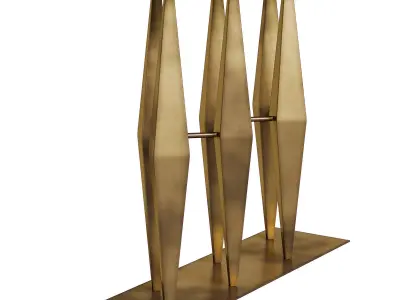 Arteriors console Dagmar 3D model