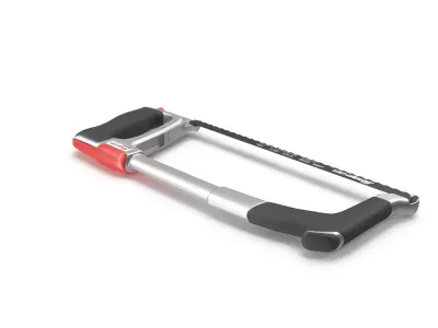 SO Soft Grip Professional Hacksaw Low-poly 3D model