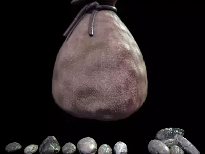 HIE ThrownWeapon D180228 Low-poly 3D model