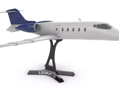 Bombardier Learjet-60 3D print model