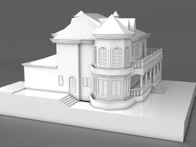 castle 3D model buy