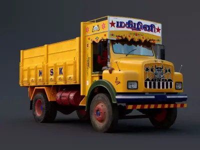TATA se Truck 3D model