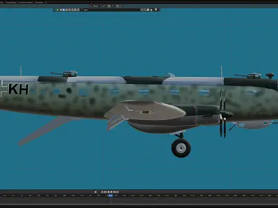 Ju-290 Free 3D model