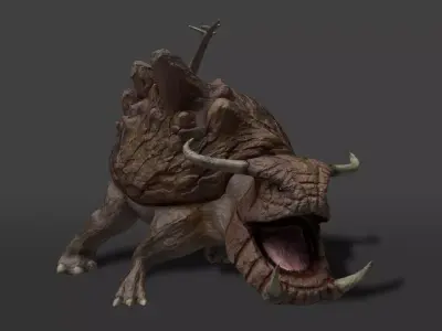 Rock Monster 3D model