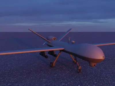 Drone 3D model 5