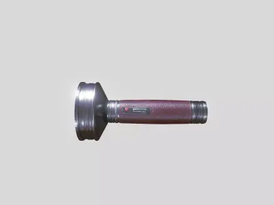 Retro FlashLight Low-poly 3D model purchase