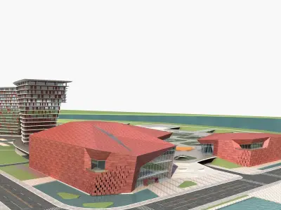 Museum 4 3D model