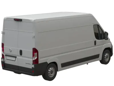 2024 Vauxhall Movano  L3H2 Detailed interior 3D model