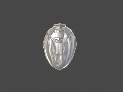 sci fi helmet  3D model