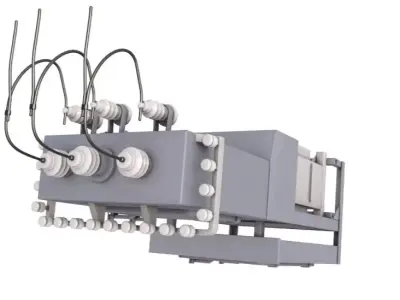 High Voltage Transformer 3D model purchase