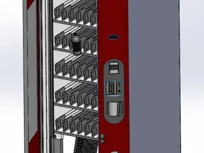Vending machine 3D model