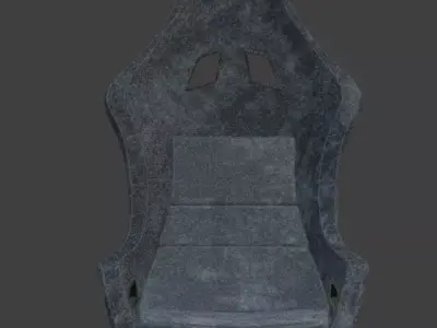 Sports Car Seat 3D Model Free 3D model