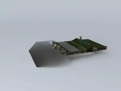 Berck Plage Agora Free 3D model