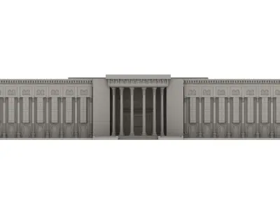 Uzbekistan Davlat Konservatoriyasi  3D model