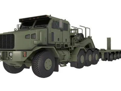 Oshkosh Defense to produce EHETS Enhanced Heavy 3D model
