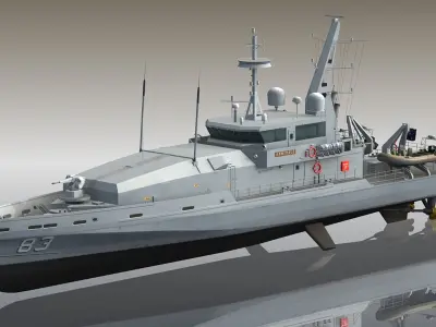 HMAS Armidale ACPB 83 3D model