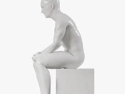  Male mannequin pose 8 PBR 