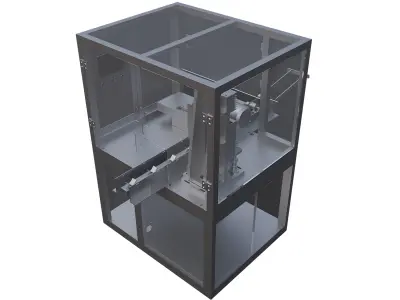 Rotor finishing machine 3D model