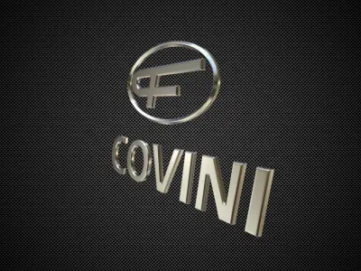 covini logo 3D model