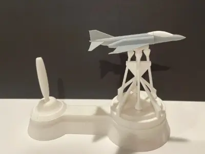 Aircraft Joystick 3D print model